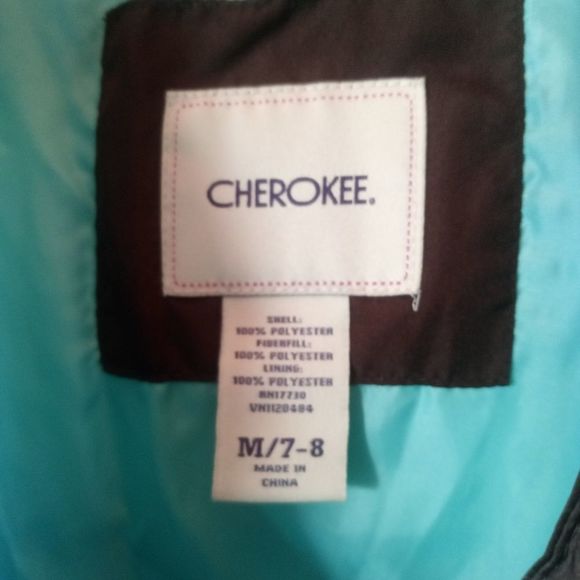 Cherokee winter jacket size medium (7-8) (M) - Picture 3 of 3